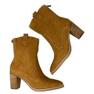 Splendid Raquel Western Boot Tan Size 8 NWT $169 MSRP